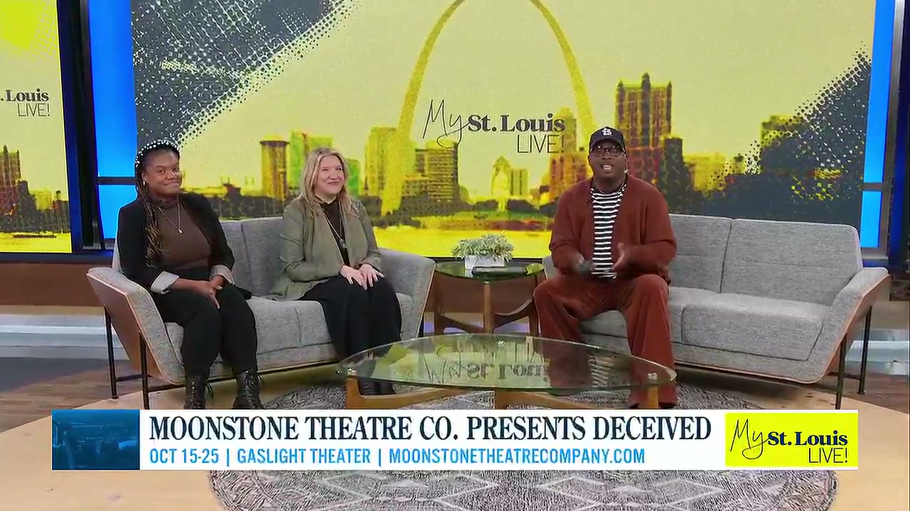 Christina Yancy and Sharon Hunter on the KMOV My St. Louis LIVE! set